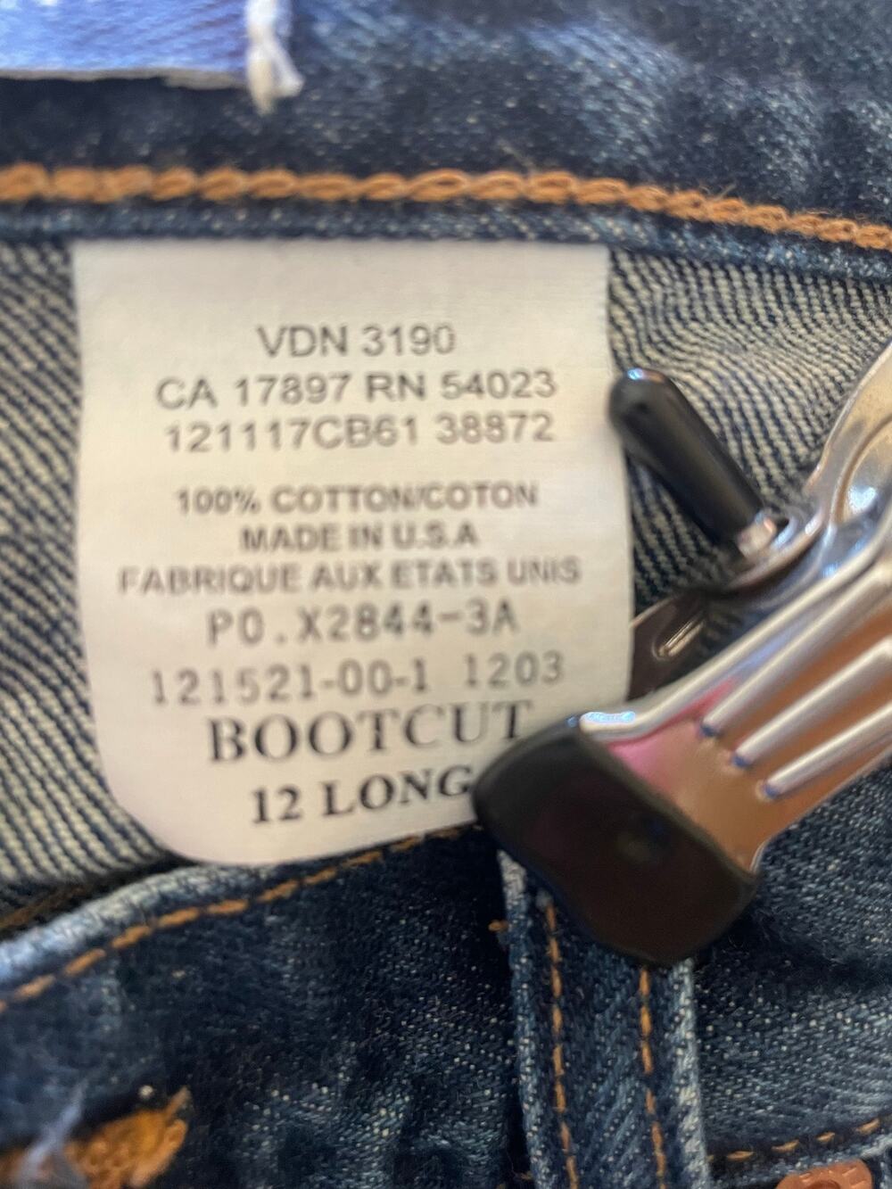 Vintage Gap Bootcut Jeans 12 Long Button-Fly 90's Y2K